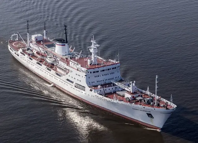 survey ship Admiral Vladimirskiy