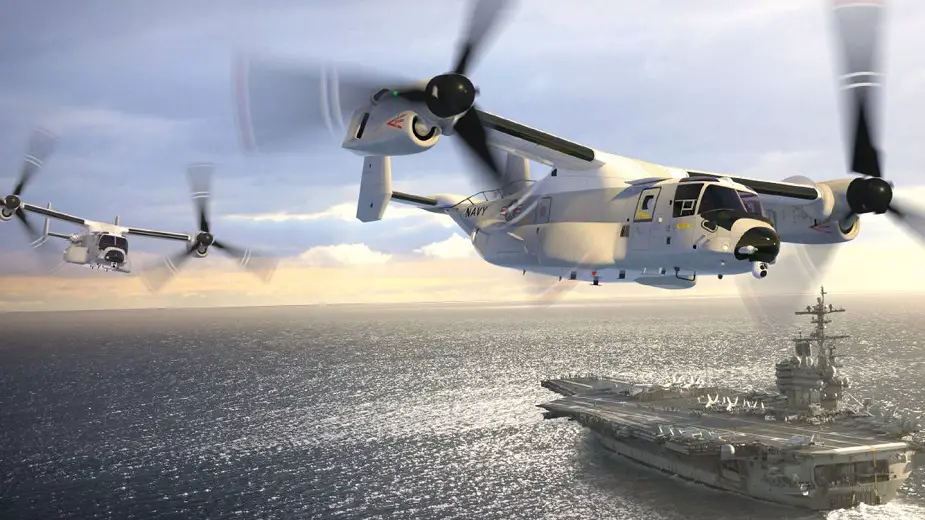 Bell Boeing to begin Production on U.S. Navy New COD Aircraft The CMV 22B