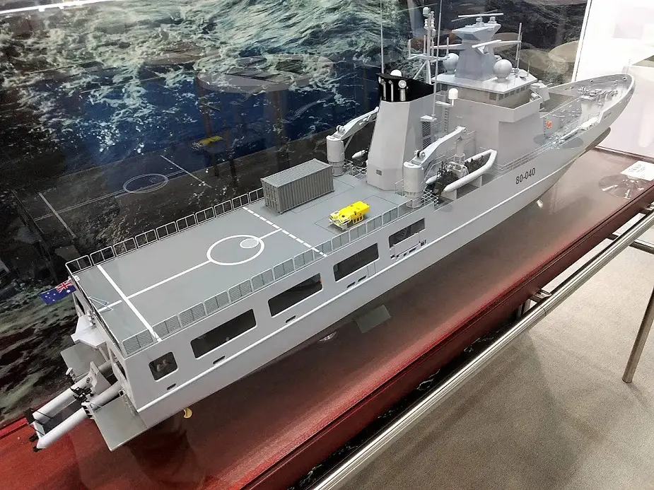 Luerssen Australia and ASC Started Construction of Future RAN OPVs