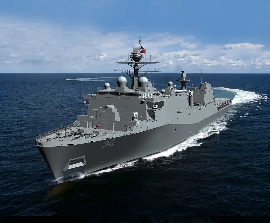 HII Awarded Advance Procurement Contract for LPD 30