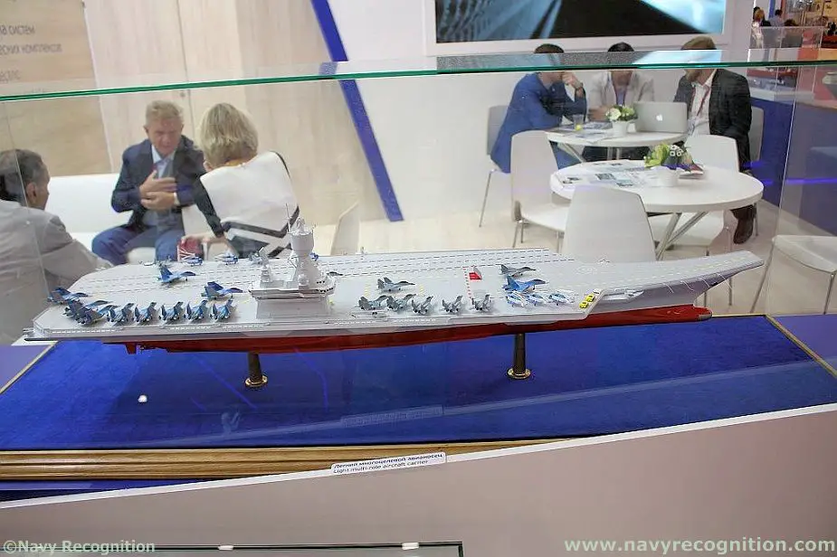 Russias Krylov Research Center Unveils Light Aircraft Carrier Design 1