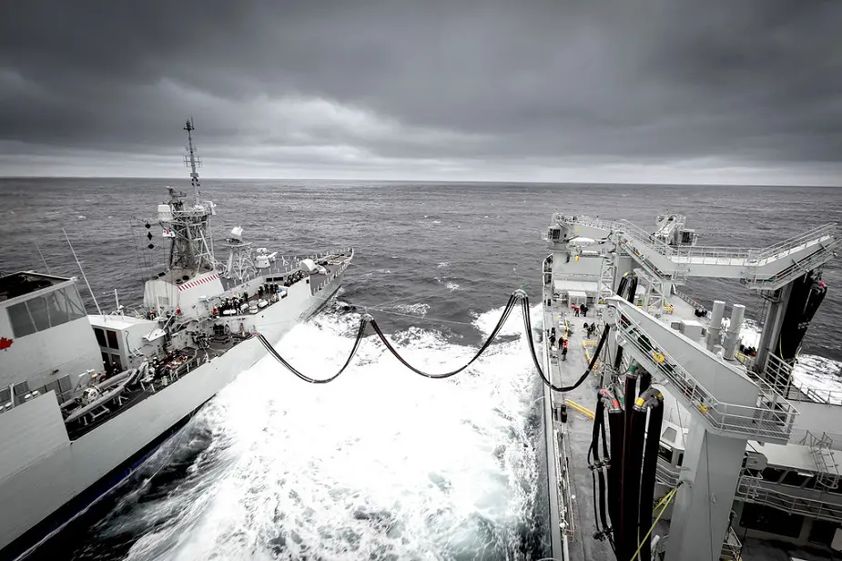 Interim AOR MV Asterix Completes Royal Canadian Navy Trials Achieves FOC 2