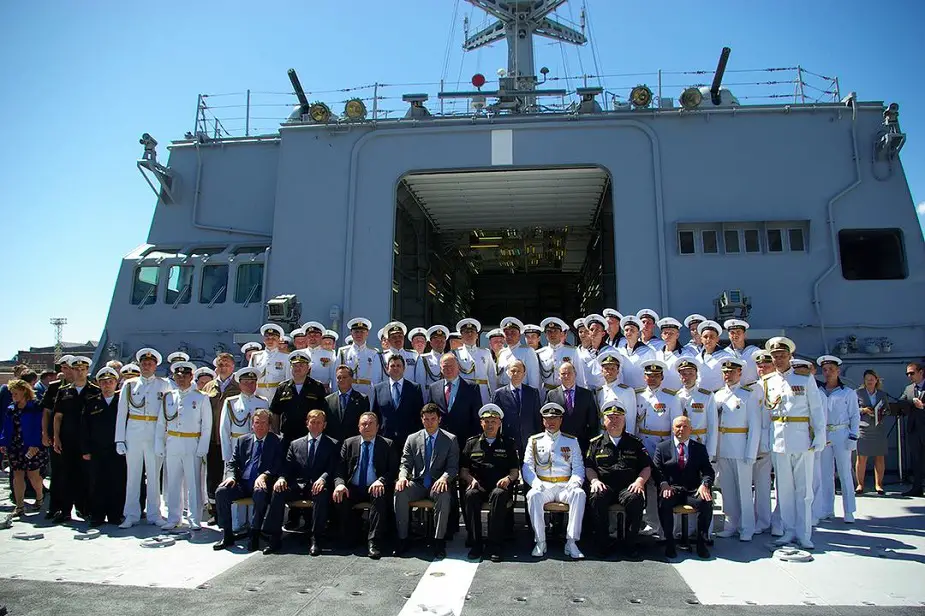 Russias Navy Commissions Amphibious Vessel Ivan Gren at Last 2