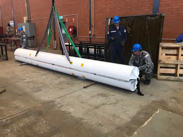 Australian Sailors Develop Torpedo like Submarine Accommodation Capsules 