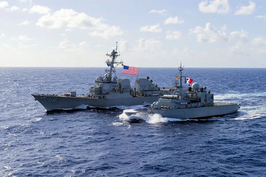 French Navy Frigate Conducts FONOP in South China Sea 2