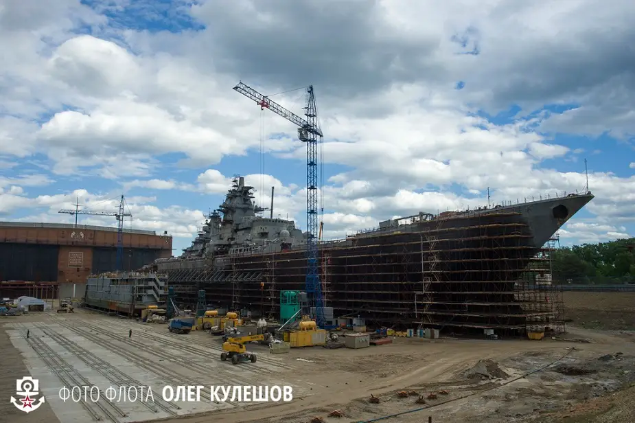 Russia Admiral Nakhimov Cruise CGN Upgrade