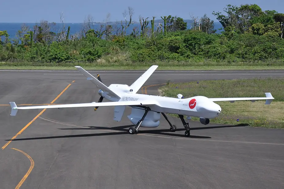 GA ASI MQ 9 Guardian UAV conducts maritime surveillance flights in Japan