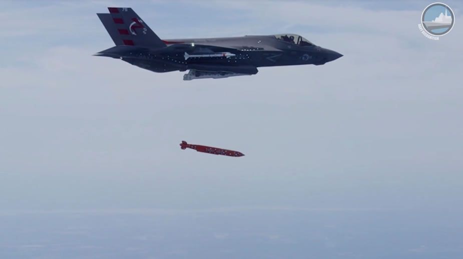 Raytheon JSOW C on Track for Full Deployment with U.S. Navy F 35C