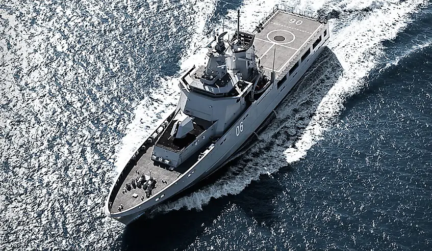 First Steel Cut for Royal Australian Navy OPVs