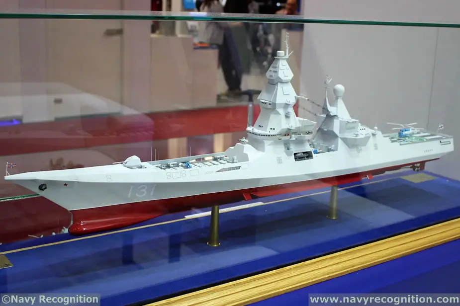 USC Eyes Russian Navy Contract for Project 23560 Leader class Destroyer