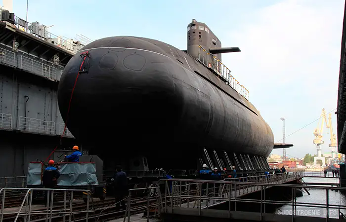 Second Project 677 Lada class Submarine Kronstadt Launched in Saint Petersburg 1