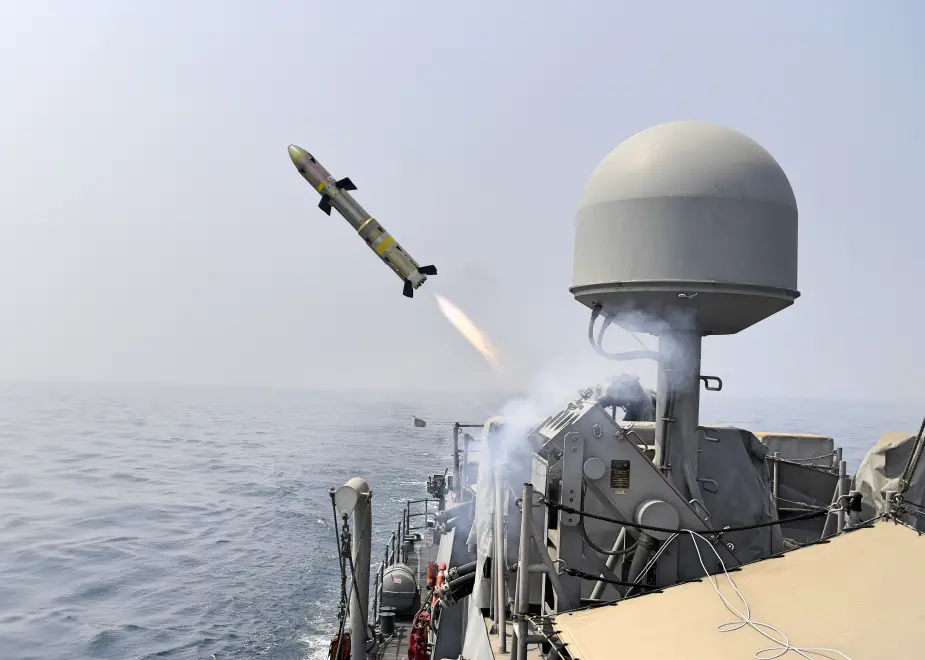U.S. Navy Coastal Patrol Ships Conduct Griffin Missile Shoot
