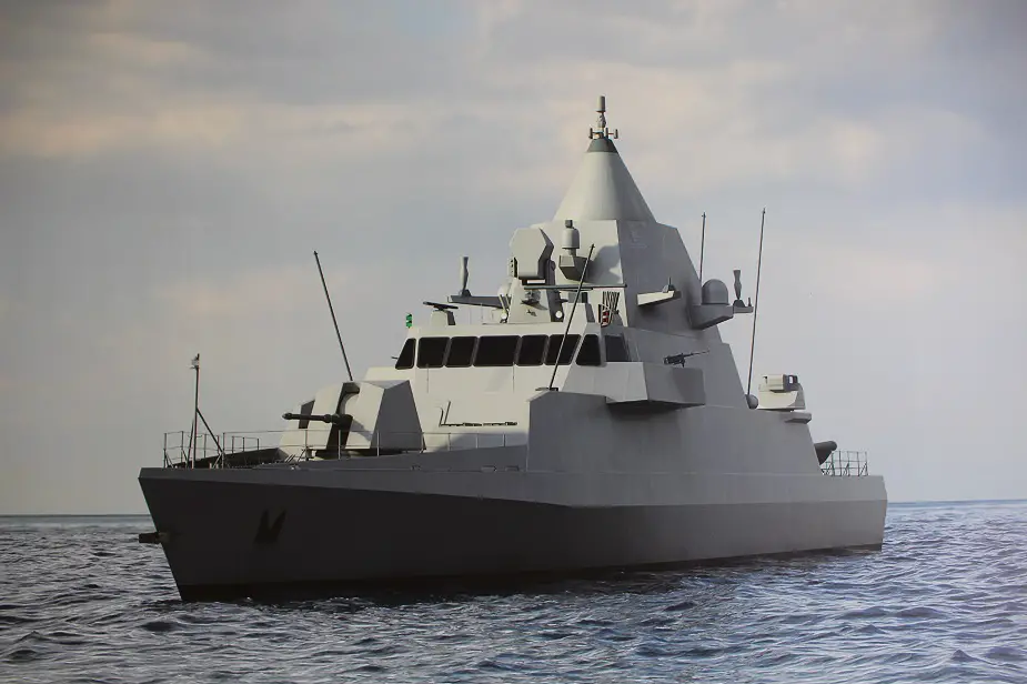 Fincantieri began work on the first offshore patrol vessel for Qatar