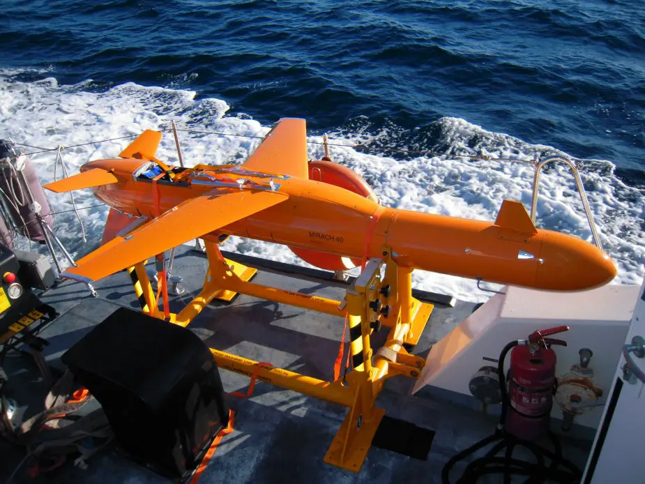 Italian Navy tested Leonardo made M 40 target drone during exercise