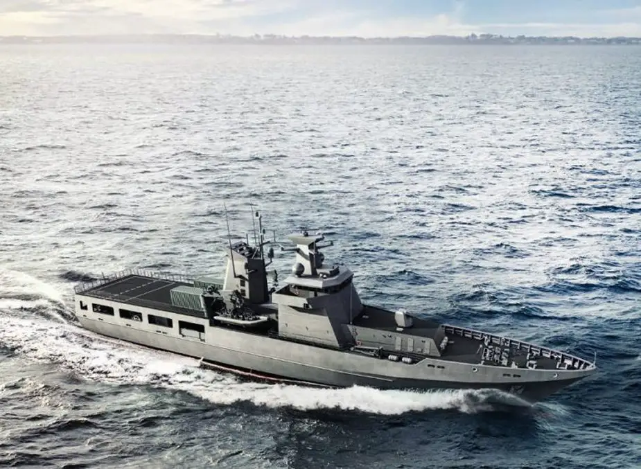 ASC has constructed the keel of the first Australian Arafura class OPV