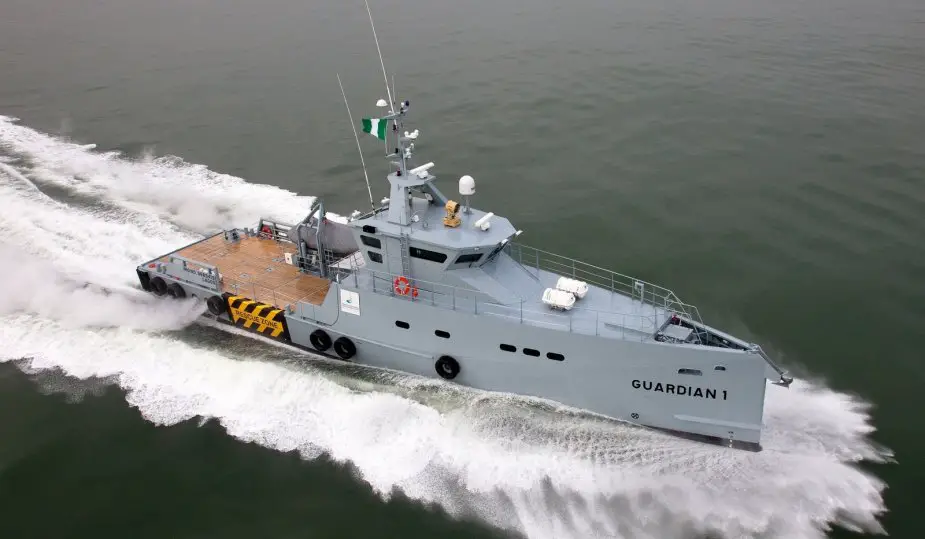 Nigeria ordered 2 Damen 3307 patrol vessels
