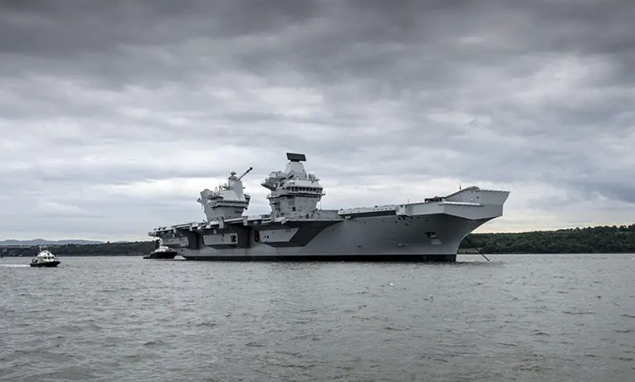 Royal Navy to build three support ships for its aircraft carriers