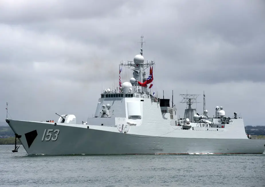China deploys new missile destroyer frigate in its anti piracy fleet