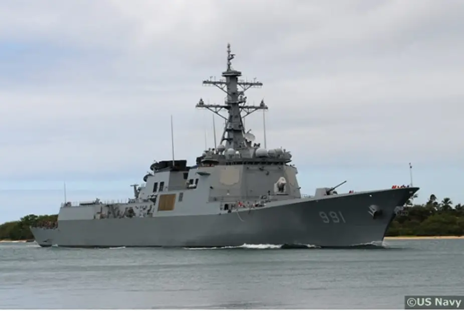 South Korea approved US 3.3 billion destroyer project