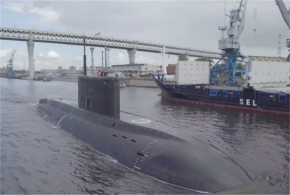 Russia released video of the first trial test of the new Russian Improved Kilo class aka Petropavlovsk Kamtchatski diesel electric submarine 925 001