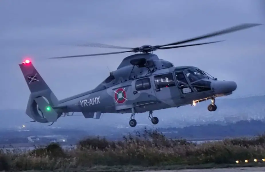 Airbus Helicopter delivers AS365N3 Dauphin to Bulgarian Navy 925 001