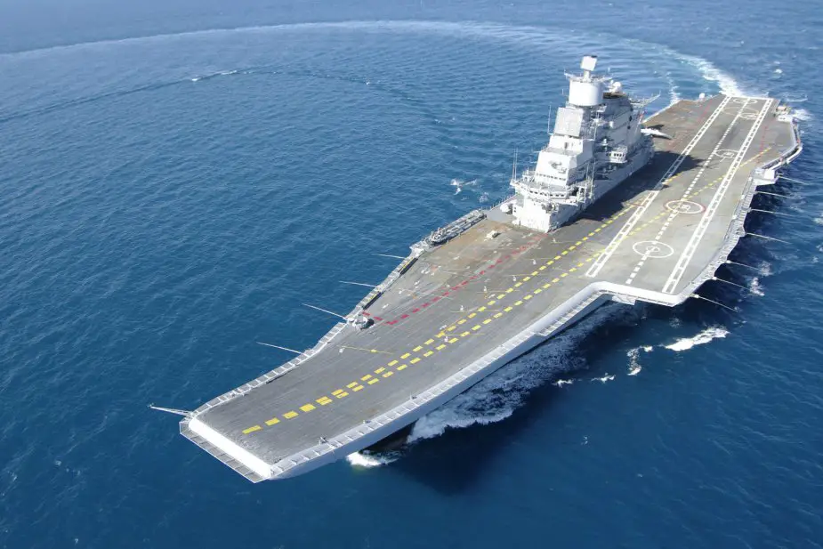 Indian Navy fired up engines of Indigenous Aircraft Carrier and is ready for basin trials 925 001