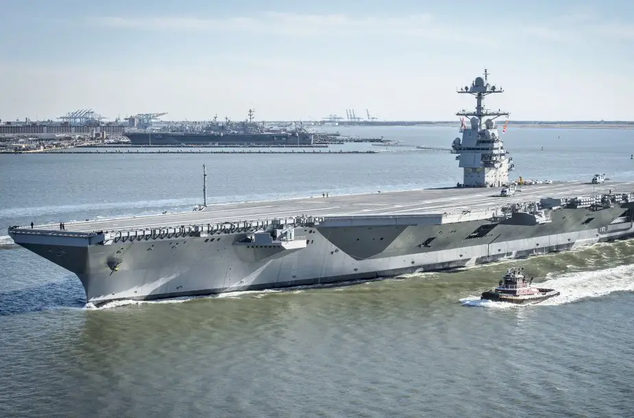 New Gerald R. Ford Class Aircraft Carrier John F. Kennedy to be Christened Dec. 7 925 001