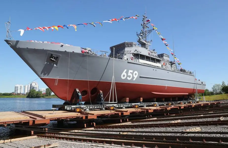 Russian Vladimir Yemelyanov minesweeper begins acceptance trials 925 001