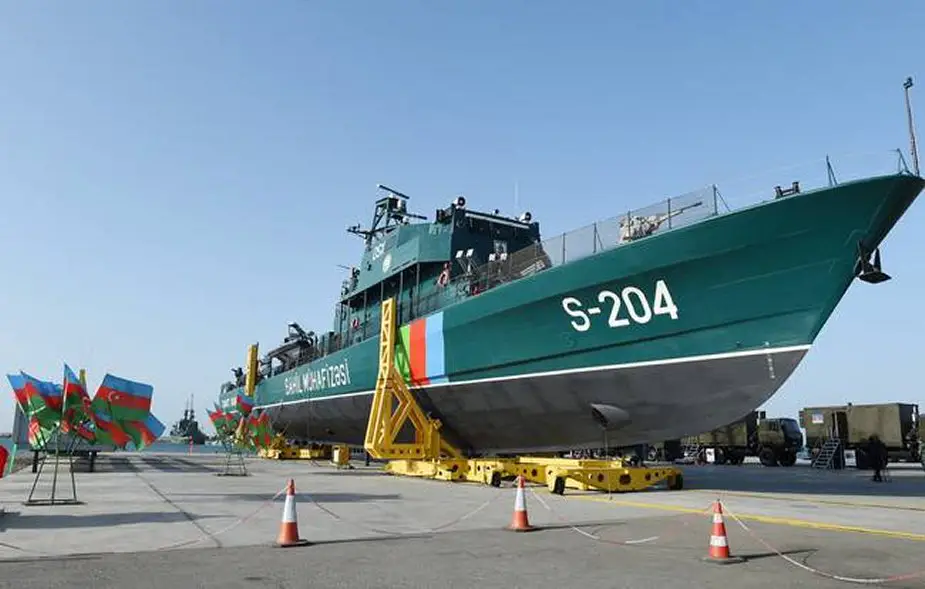 Azerbaijan has launched its new SBS ship afloat