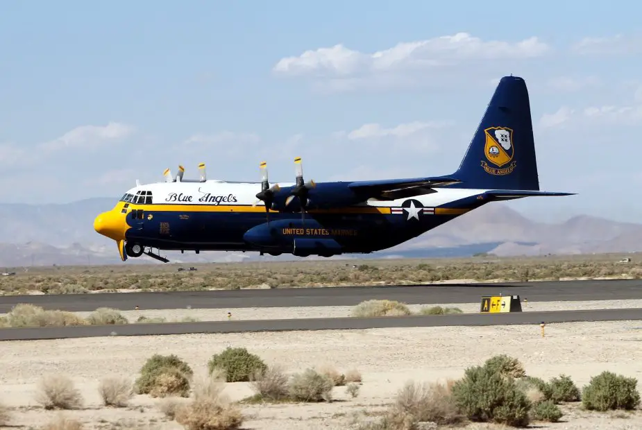 US Navy signs contract for former RAF C 130J to replace Fat Albert of Blue Angels