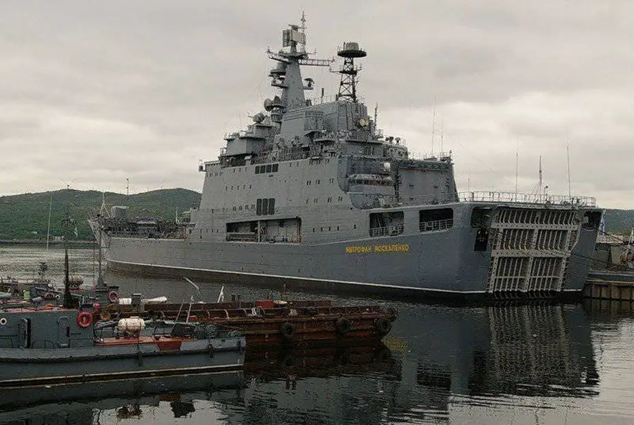 Russian Northern Fleet disposes of the Mitrofan Moskalenko large landing ship