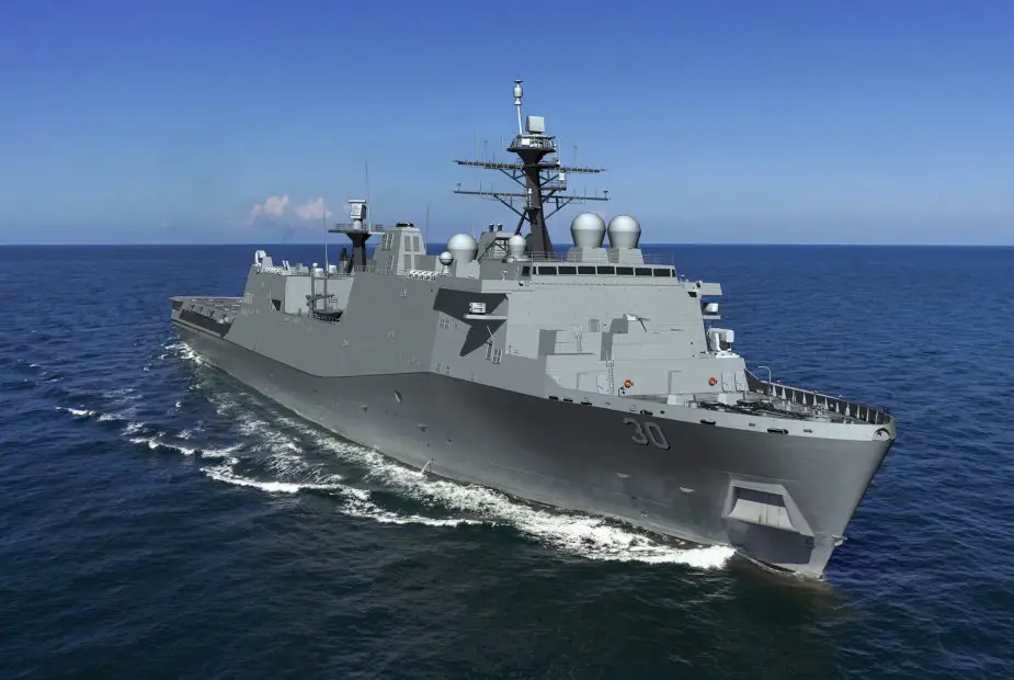 Huntington Ingalls Industries begins fabrication of amphibious transport dock Harrisburg LPD 30