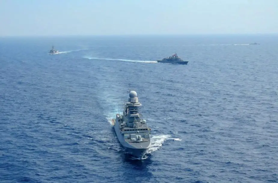 Standing NATO Maritime Group 2 Exercises with Hellenic and Turkish Navies 925 002