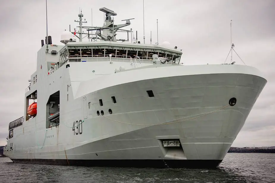 Canadian Navy takes delivery of HMCS Harry DeWolf new Arctic and Offshore Patrol Ship 925 001