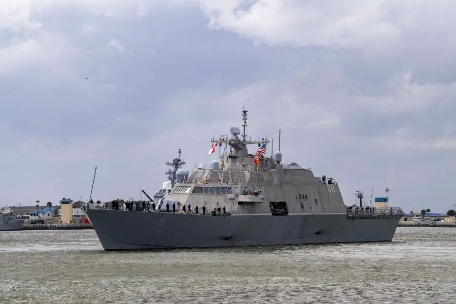 USS Little Rock LCS9 began its maiden deployment