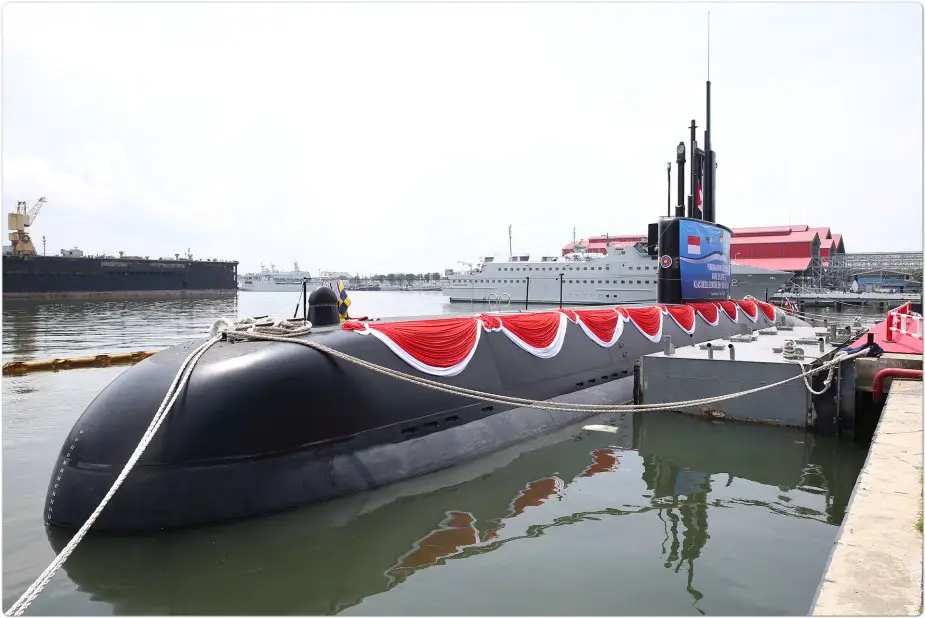 Indonesias first domestic submarine undergoing sea trials 925 001