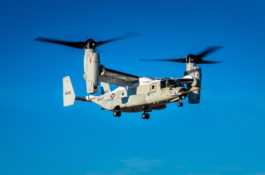 US Navy CMV 22B Osprey Design Completes First Flight 925 001