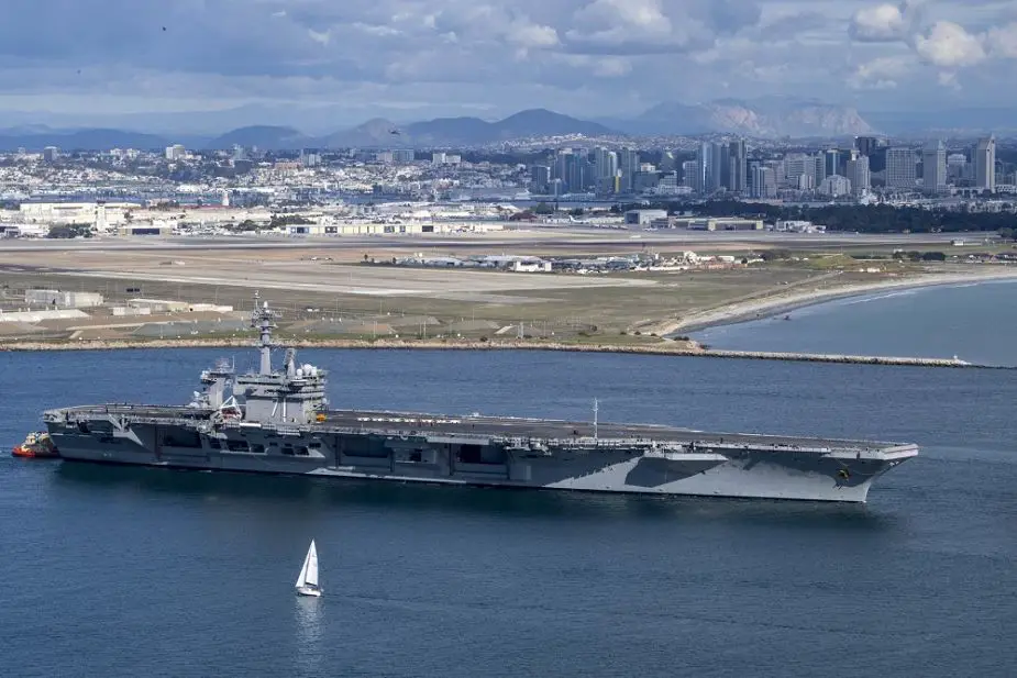 US navy Theodore Roosevelt Carrier Strike Group departs for Indo Pacific deployment 925 001
