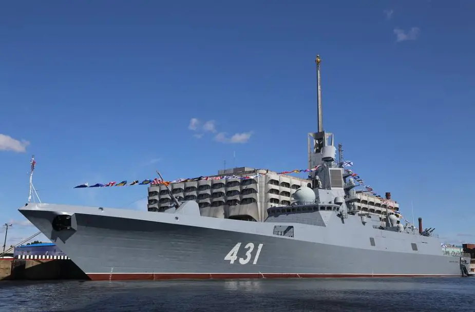 Admiral Kasatonov Frigate to enter service with Russian Navy in July 925 001