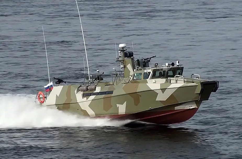 Russian Navy latest high speed patrol boats enter trials on Neva River 925 002