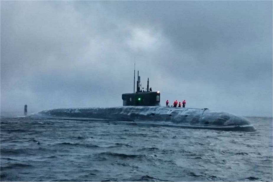 Russian navy official acceptance act of Type 955A Borei A class submarine Knyaz Vladimir 925 001