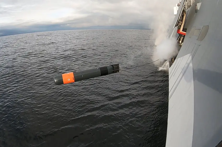 Saab Surface Ship and Submarine Successfully Fired Lightweight Torpedo 925 002
