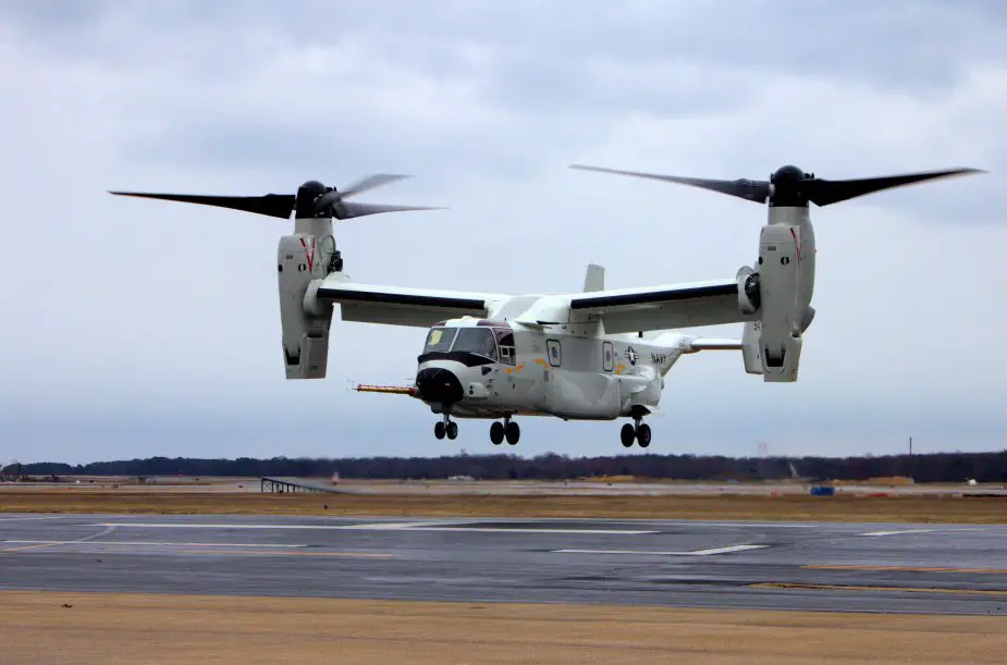 US Navy First CMV 22B Arrives at Naval Air Station North Island for Operational Use 925 002