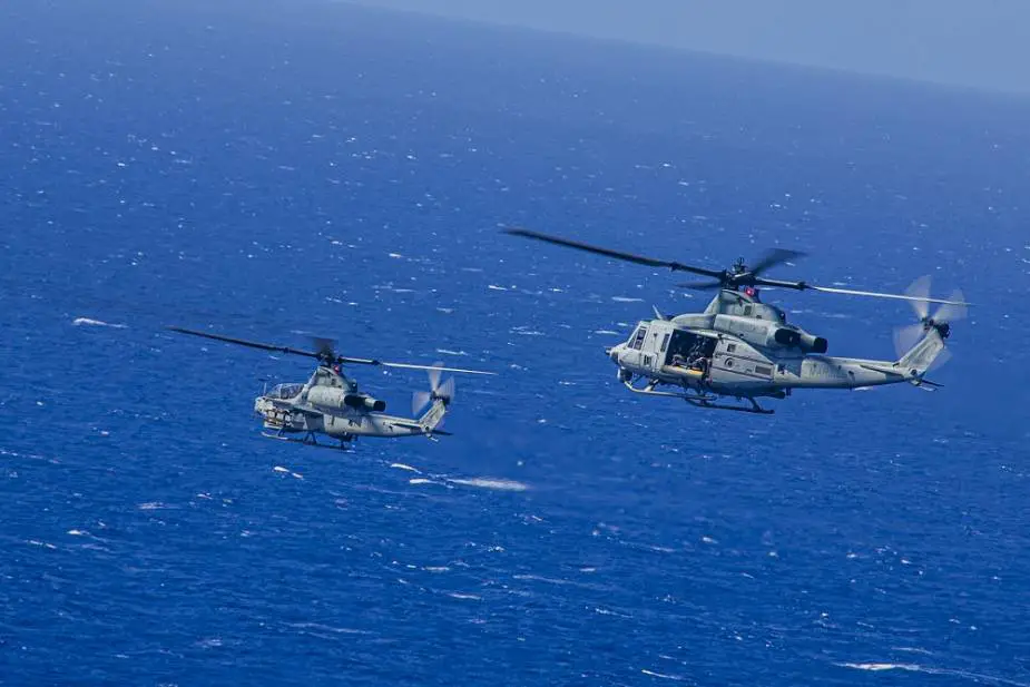 US Navy and US marine helicopter squadrons conduct maritime strike exercise near Hawaii 925 001