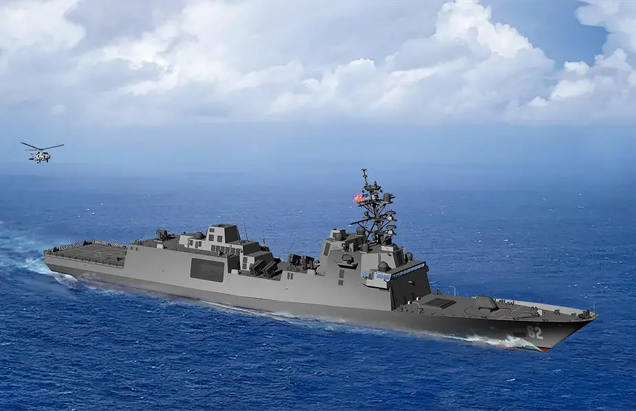 Fincantieri Marinette Marine was awarded contract to build FFGX missile frigate for US Navy 925 001