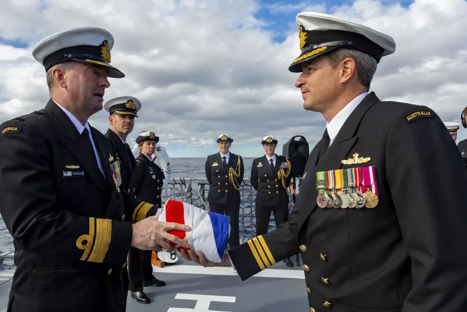 Royal Australian Navy commissions its Final Air Warfare Destroyer HMAS Sydney V 925 003