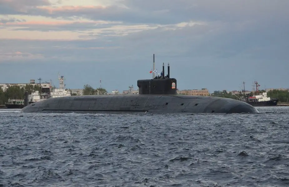 Russian Navy Knyaz Vladimir Borei A SSBN class nuclear submarine began underwater trials 925 001