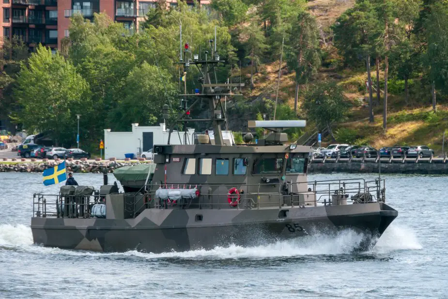 FMV supplies 5th upgraded Tapper Class patrol boat HMS Ärlig to the Swedish Navy 925 002