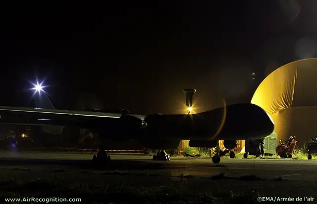 Since August 18, 2011, an Harfang UAV is deployed by the French Air Force in Sigonella air base, Sicily as part of Operation Harmattan (French name for NATO's Operation UNIFIED PROTECTOR) to conduct reconnaissance missions. The first reconnaissance mission occured on August 24th.