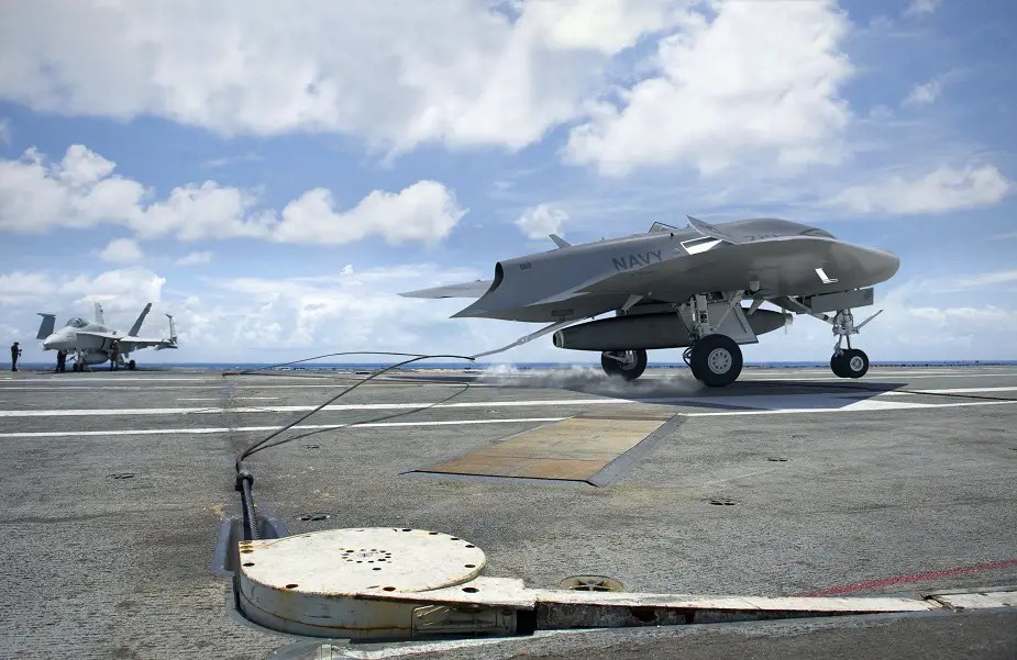 SAS 2018 Lockheed Martin Showcasing its MQ 25 Tanker Drone 2